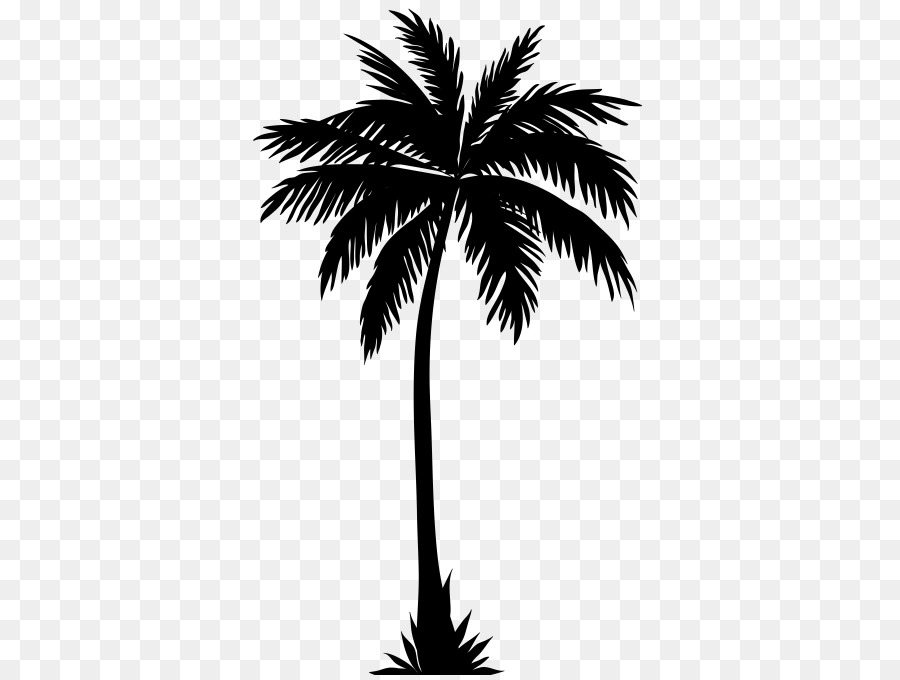 Palm trees Clip art Silhouette Coconut - retro summer png palm trees png download - 400*675 - Free Transparent Palm Trees png Download.