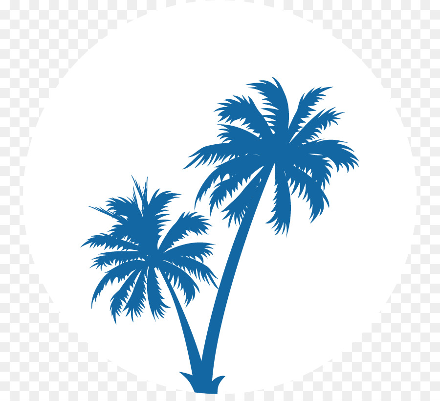 Palm trees Clip art Vector graphics Silhouette - tree png download - 807*806 - Free Transparent Palm Trees png Download.