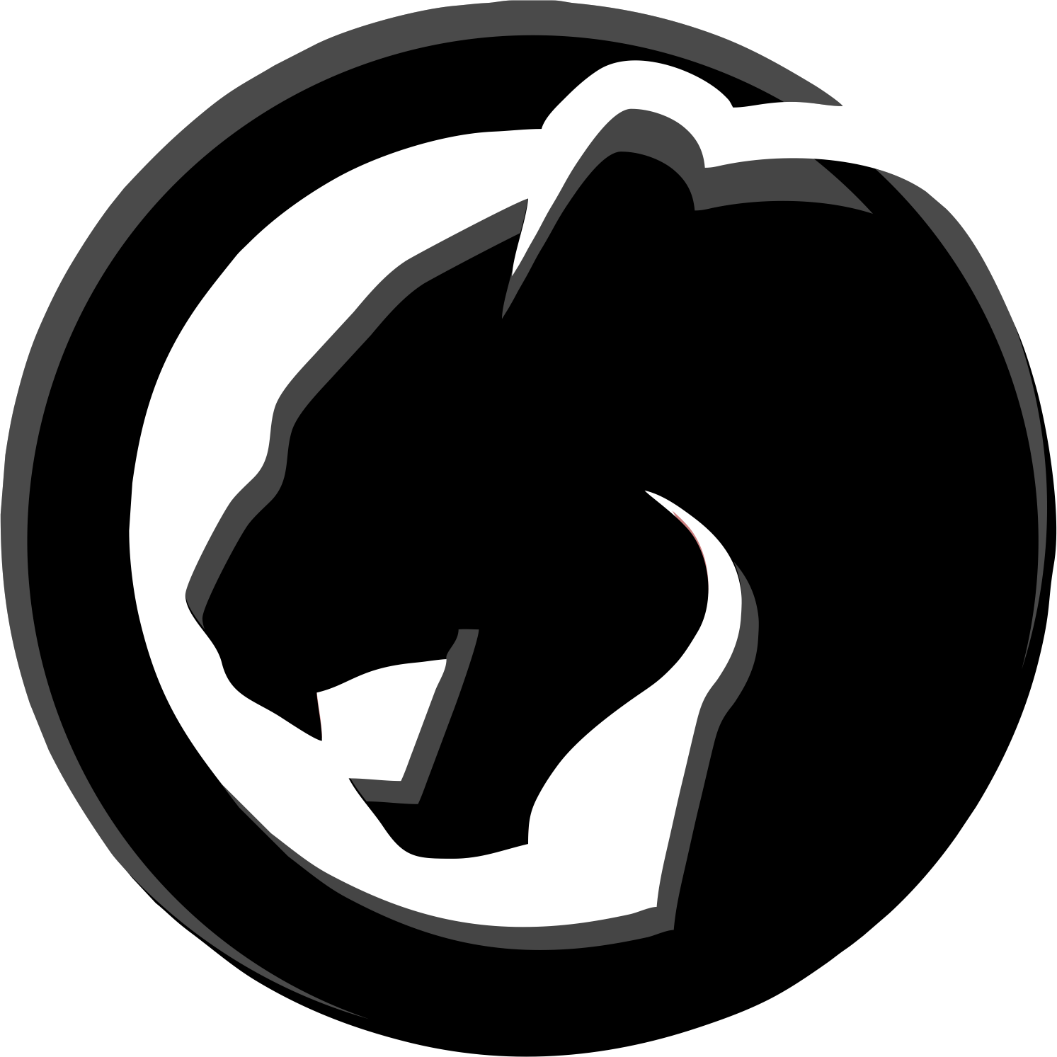 Black Panther Logo Png Kampion