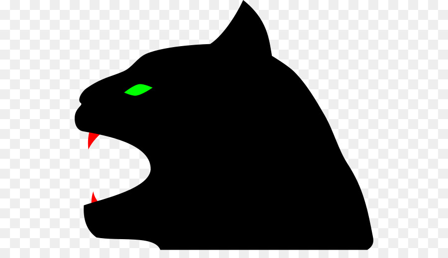 Black cat Black panther Kitten Clip art - Dangerous Cliparts png download - 600*504 - Free Transparent Cat png Download.