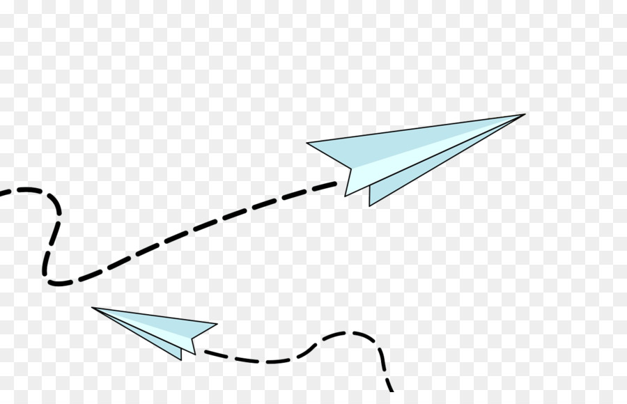 Paper plane Airplane Flight Clip art - Cartoon paper airplane png download - 1280*800 - Free Transparent Paper png Download.