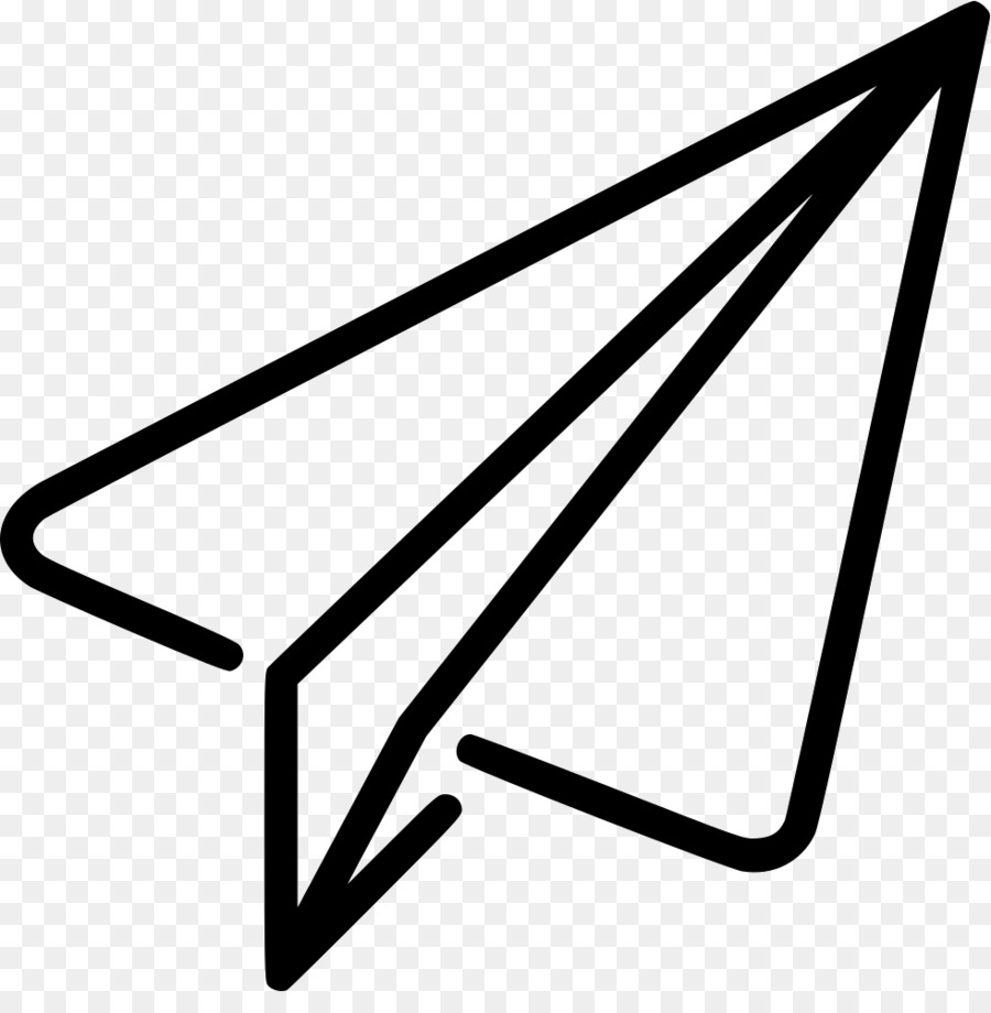 Paper plane Airplane Scalable Vector Graphics Computer Icons - airplane png download - 981*982 - Free Transparent Paper png Download.