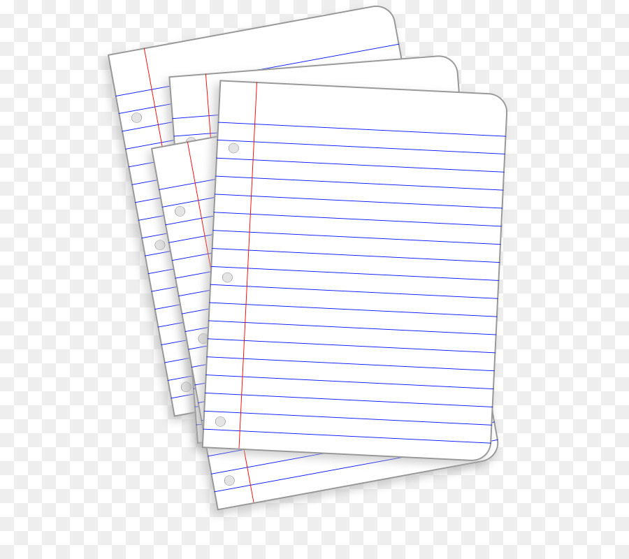 Ruled paper Notebook Clip art - Lined Paper Clipart png download - 618*800 - Free Transparent Paper png Download.