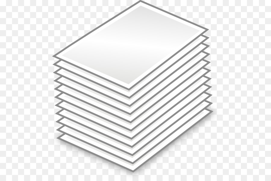 Paper clip File folder Clip art - Papers Cliparts png download - 564*599 - Free Transparent Paper png Download.