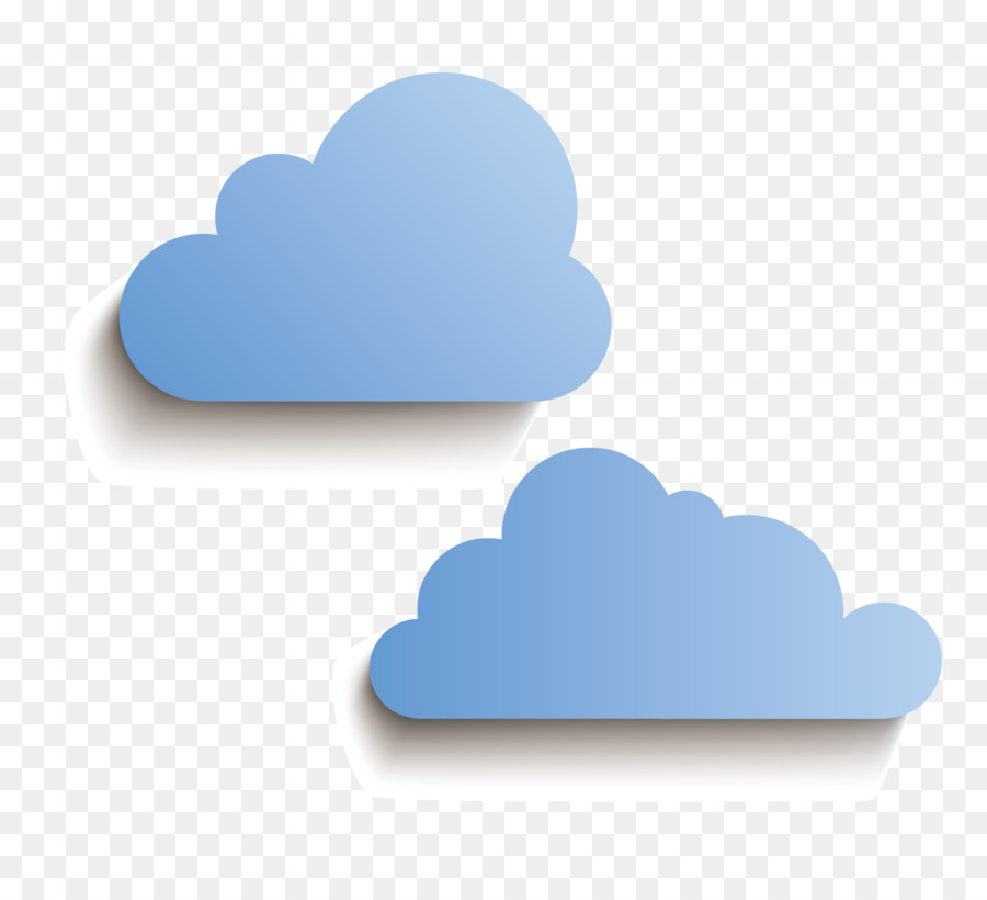 Paper Cloud - Blue clouds png download - 1672*1500 - Free Transparent Paper png Download.