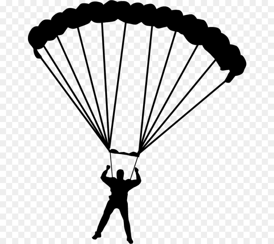Parachute Parachuting Drawing Paratrooper - parachute png download - 800*800 - Free Transparent Parachute png Download.