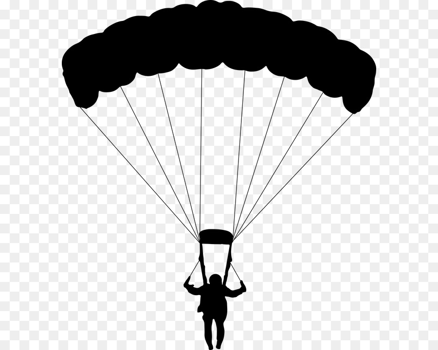 Parachuting Parachute Jumping Clip art - parachute png download - 646*720 - Free Transparent Parachuting png Download.