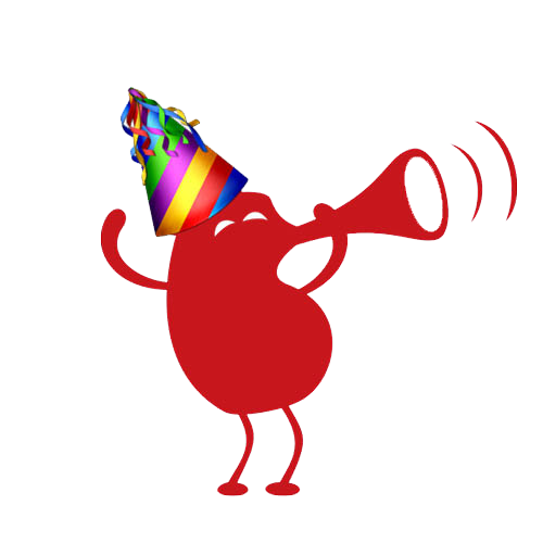 Clip art Illustration Birthday Party horn - birthday png download - 500