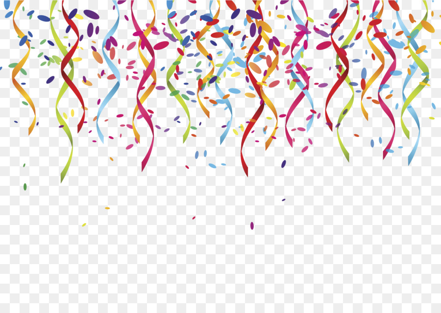 Party Serpentine streamer Clip art - celebration png download - 4853*3435 - Free Transparent Party png Download.