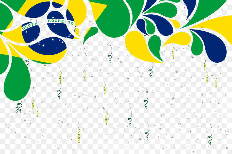 Brazil Party Student Carnival - Vector yellow and green background png download - 1200*800 - Free Transparent Brazil png Download.