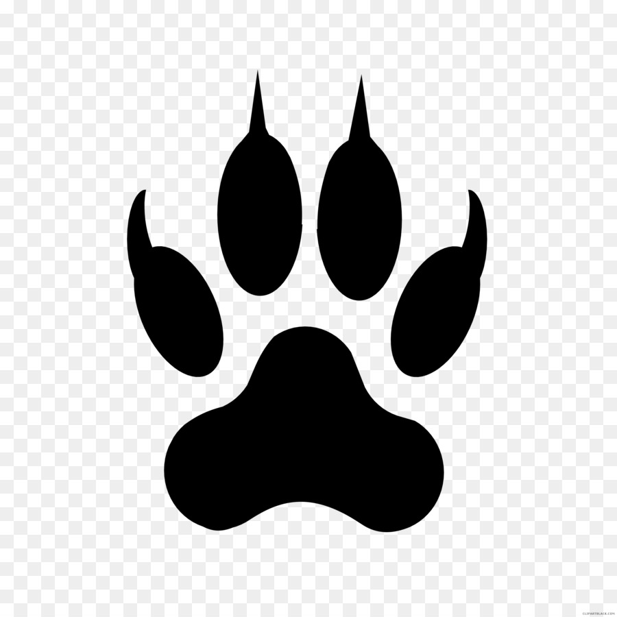 Paw Dog Scalable Vector Graphics Tiger - paw print white png download - 2400*2400 - Free Transparent Paw png Download.