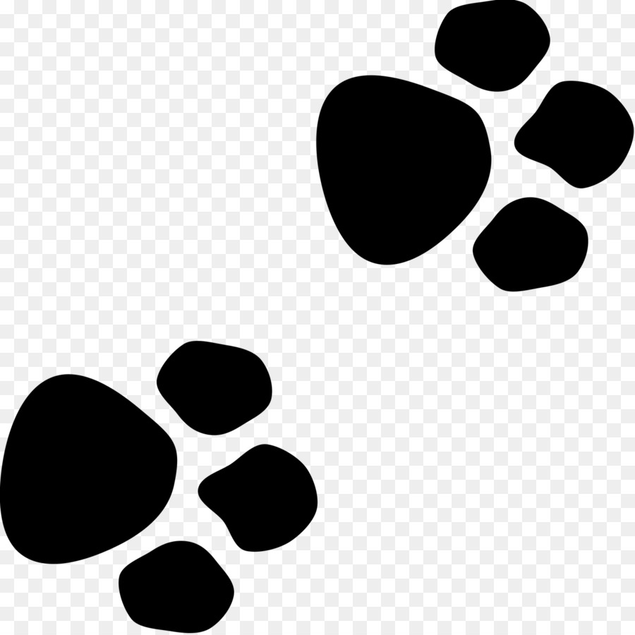 Dog Paw Clip art - footprints png download - 1280*1280 - Free Transparent Dog png Download.