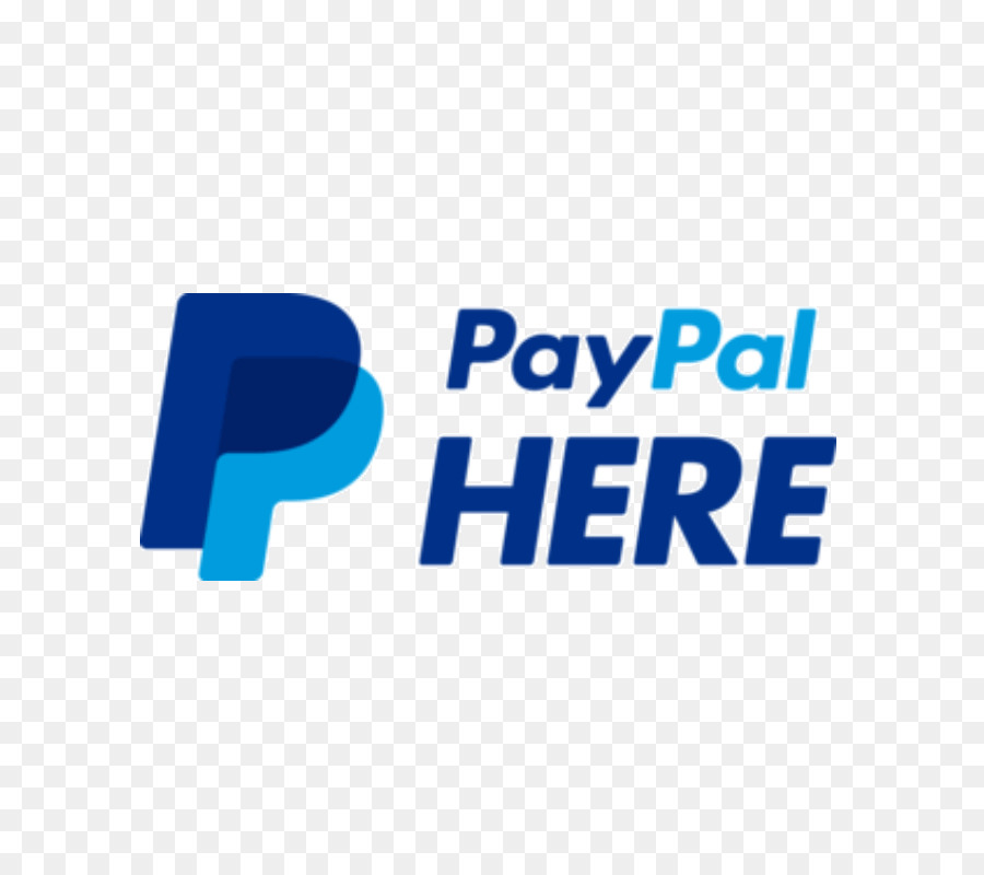 paypal logo blue background