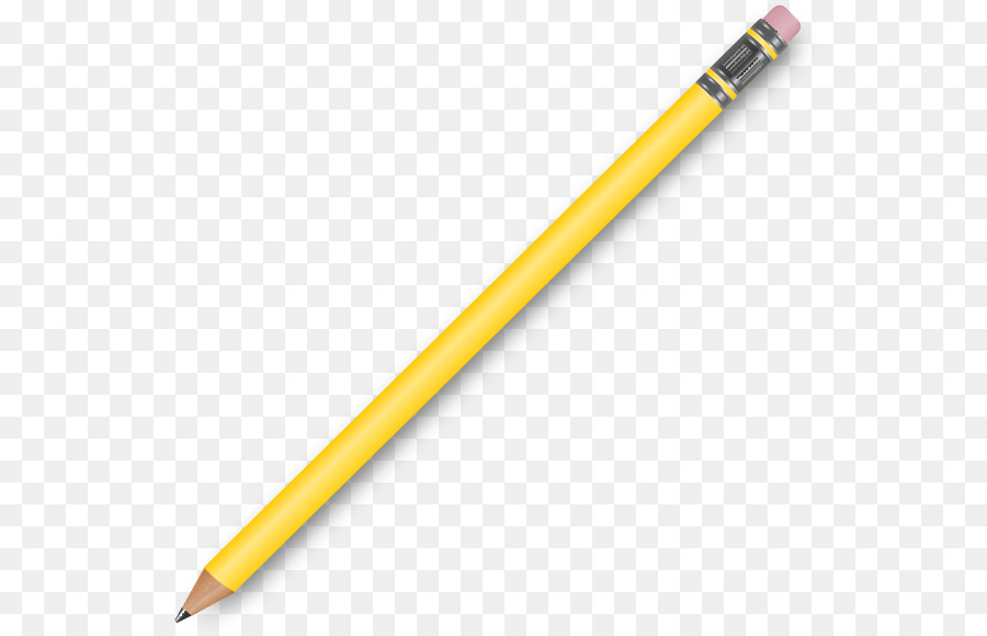 Pencil Graphite Clip art - Yellow pencil png download - 590*575 - Free Transparent Pencil png Download.
