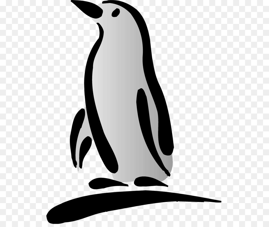 Christmas Penguin Black and white Bird Clip art - penguins png download - 589*750 - Free Transparent Penguin png Download.