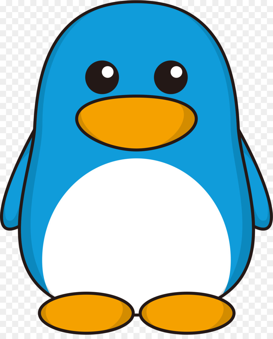 Penguin Cartoon Clip art - Vector blue cartoon penguin png download - 1252*1539 - Free Transparent Penguin png Download.