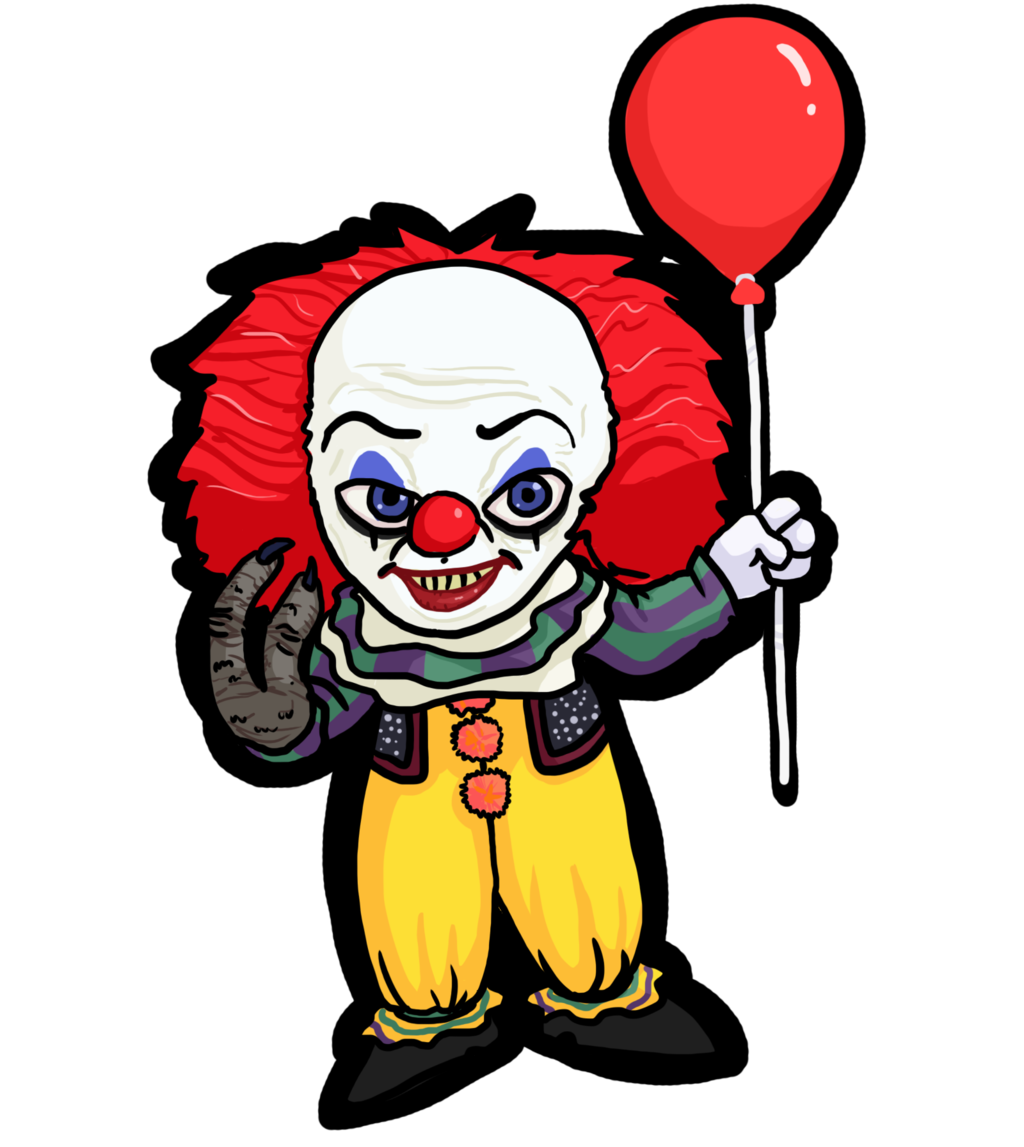 Pennywise Transparent Clipart Library Pennywise The Clown Cartoon Hd