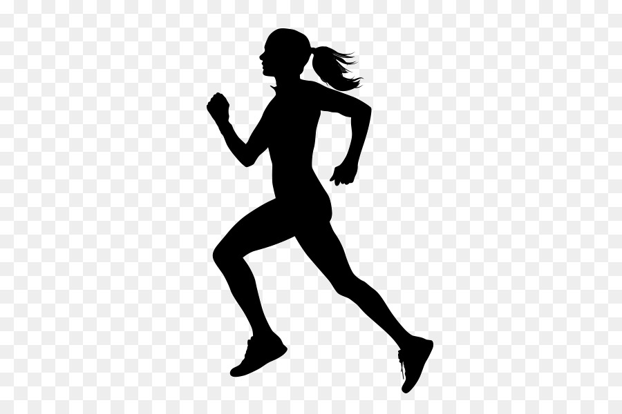 Sport Running Silhouette - ideal vector png download - 600*600 - Free Transparent  png Download.