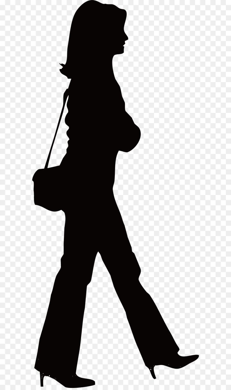 Silhouette Walking Icon - Shopping woman png download - 840*1954 - Free Transparent Silhouette ai,png Download.