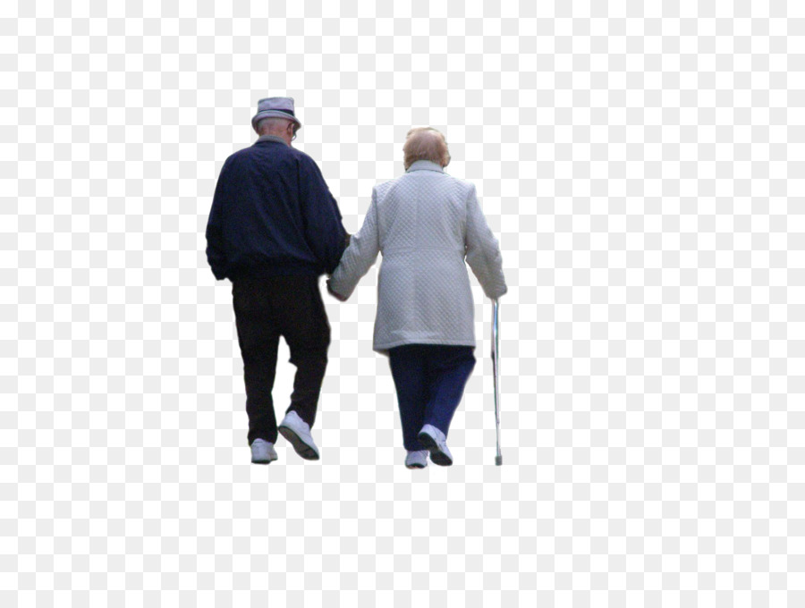 Walking Old age People Silhouette - walking png download - 1600*1200 - Free Transparent Walking png Download.