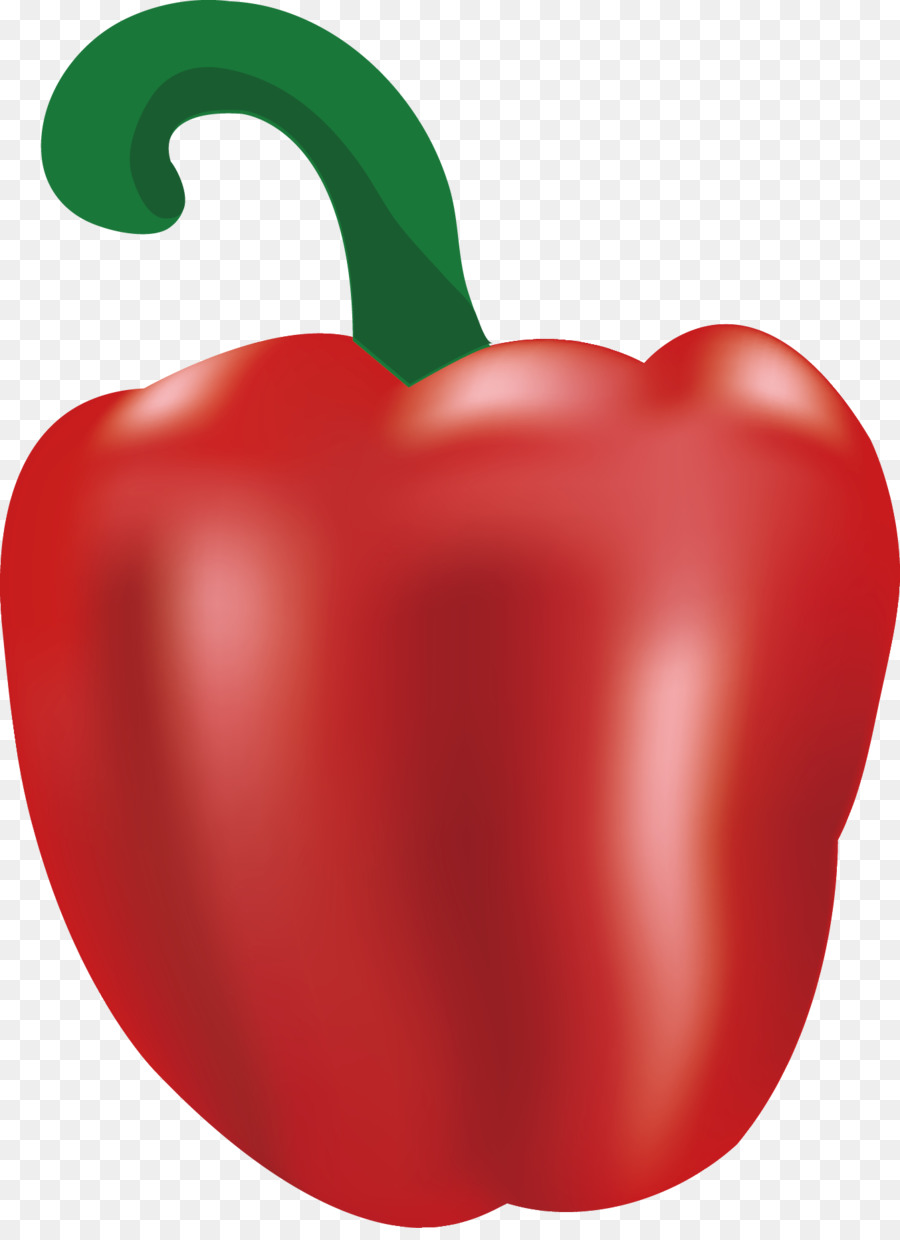 Chili pepper Bell pepper Vegetable - Bell peppers vector png download - 1354*1848 - Free Transparent Chili Pepper png Download.