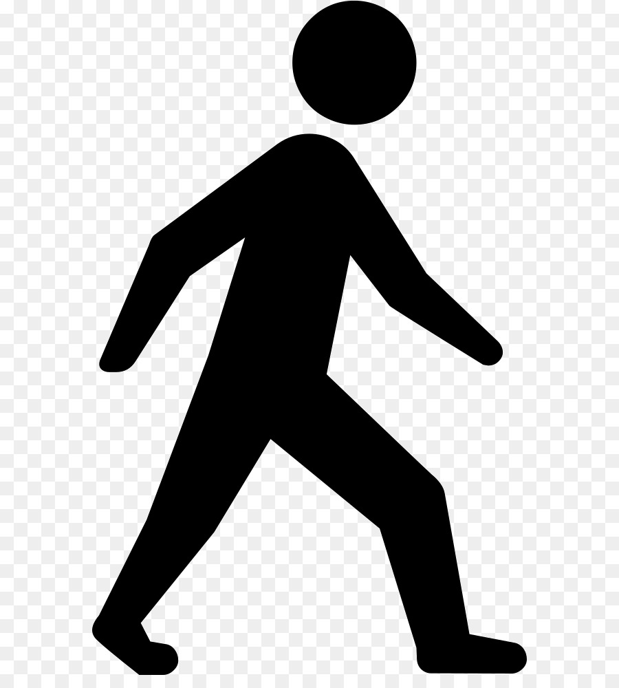 Computer Icons Walking Clip art - Silhouette png download - 632*981 - Free Transparent Computer Icons png Download.