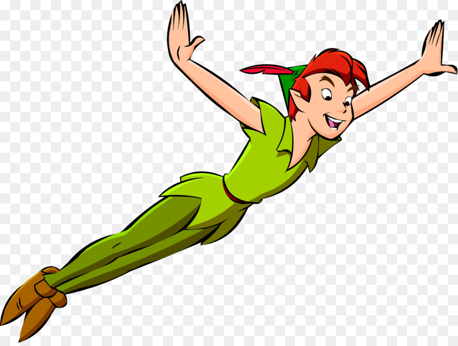 Peter Pan Tinker Bell Wendy Darling Clip art - fly png download - 1500*1124 - Free Transparent Peter Pan png Download.