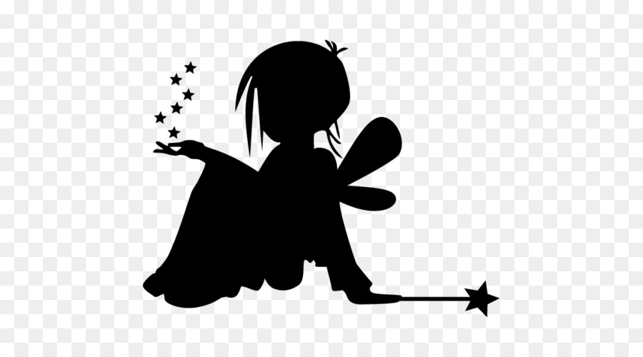 Tinker Bell Peter Pan Silhouette Fairy - peter pan png download - 500*500 - Free Transparent Tinker Bell png Download.