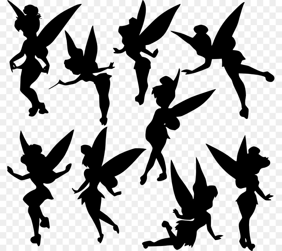 Tinker Bell Peeter Paan Peter Pan Silhouette - others png download - 853*800 - Free Transparent Tinker Bell png Download.