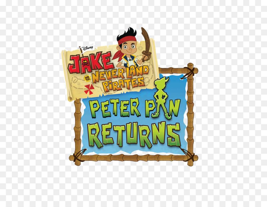 Peter Pan Returns! Disneyland Logo Brand - jake and the neverland pirates png download - 1600*1236 - Free Transparent Peter Pan Returns png Download.