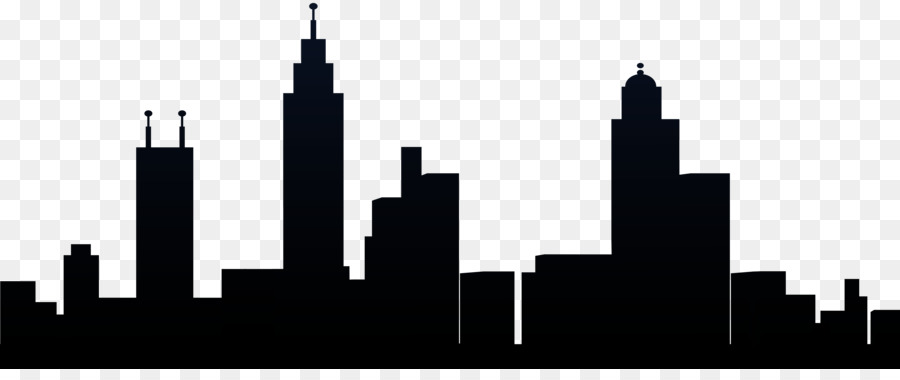 Silhouette Skyline City Clip art - city silhouette png download - 8000*3280 - Free Transparent Silhouette png Download.