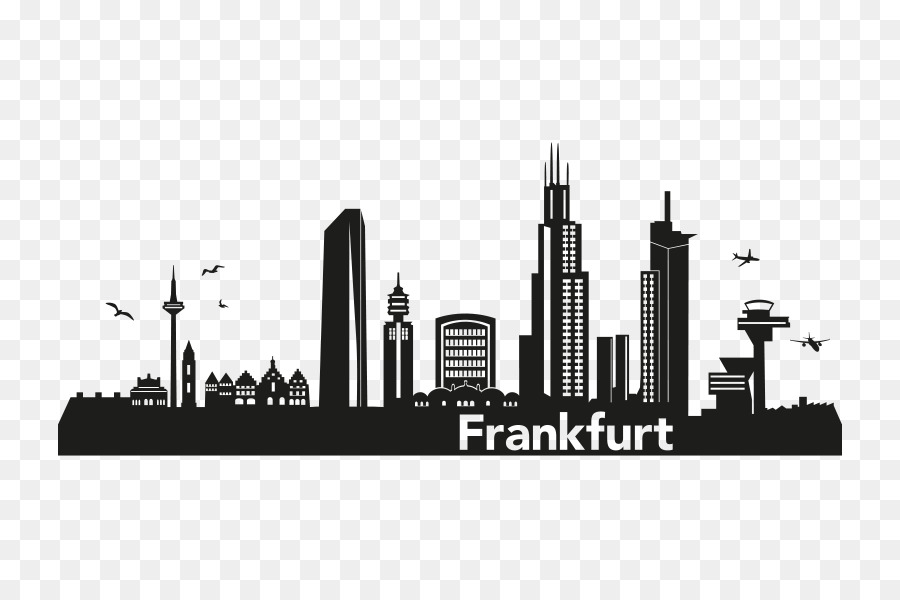Skyline Plaza Frankfurt Silhouette Frankfurt Skyline GmbH & Co. KG Skyscraper - Silhouette png download - 800*600 - Free Transparent Skyline png Download.
