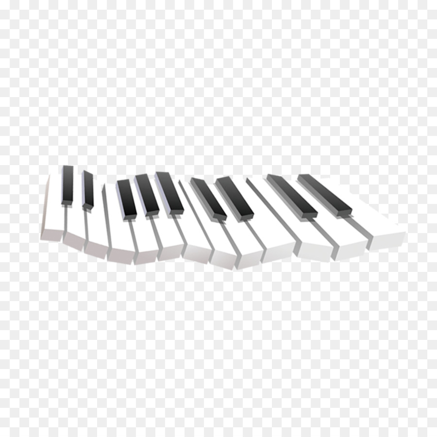 Digital piano Black and white Musical keyboard - Piano keys png download - 1276*1276 - Free Transparent  png Download.