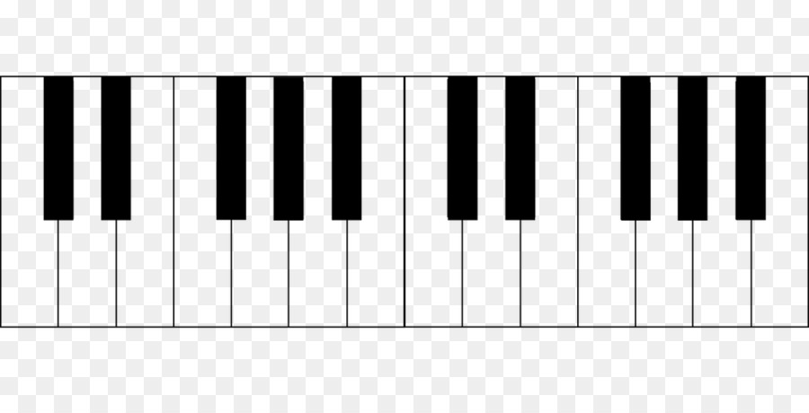 Piano Musical note Chord Musical keyboard Octave - piano png download - 960*480 - Free Transparent  png Download.