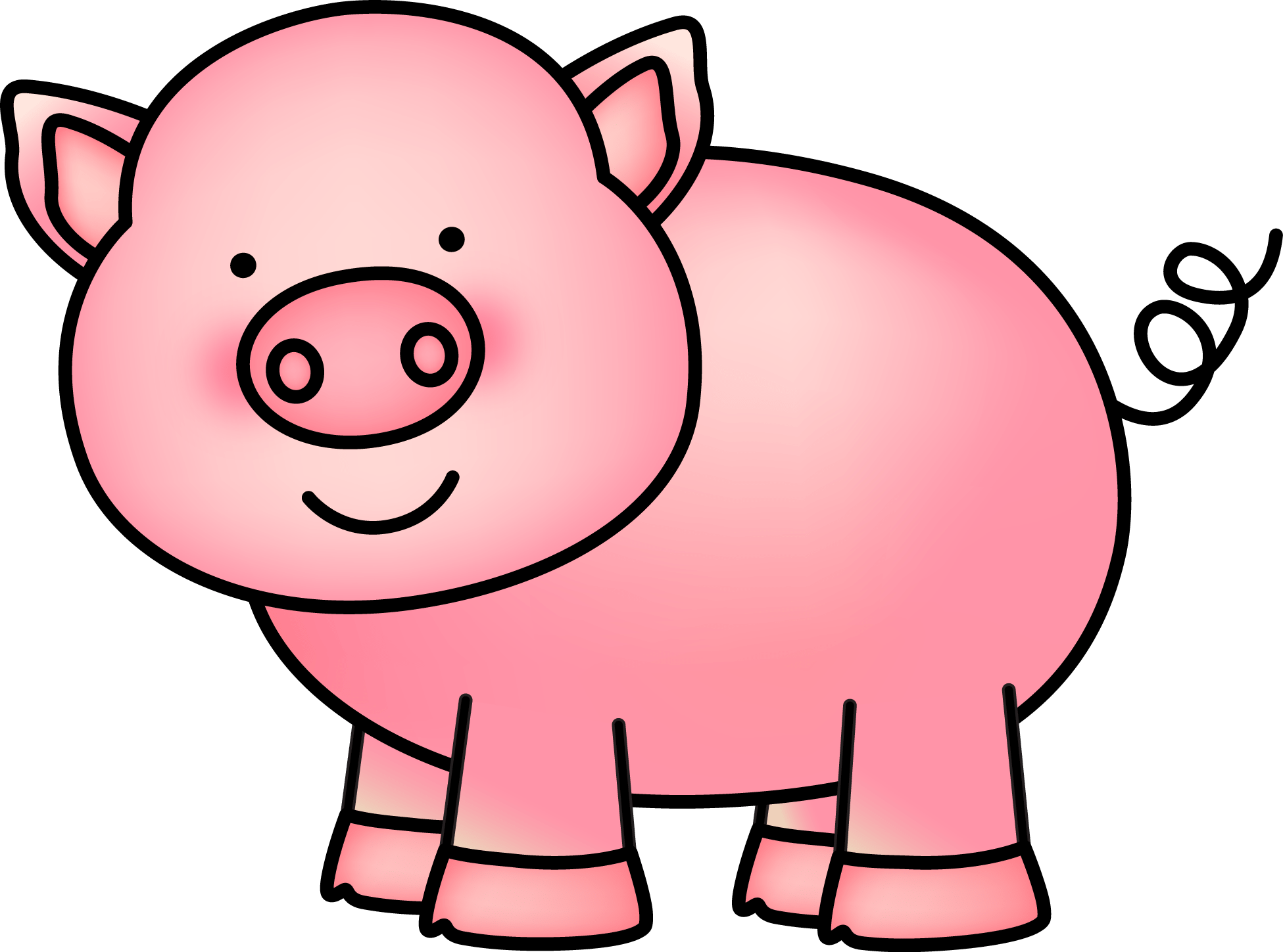Pig Clipart Transparent #1546232 (License: Personal Use) .