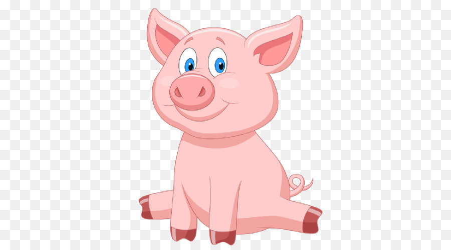 Pig Cartoon Clip art - pig png download - 500*500 - Free Transparent Pig png Download.
