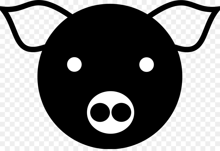 Domestic pig Scalable Vector Graphics Clip art - Pig Vector Free png download - 900*612 - Free Transparent Domestic Pig png Download.