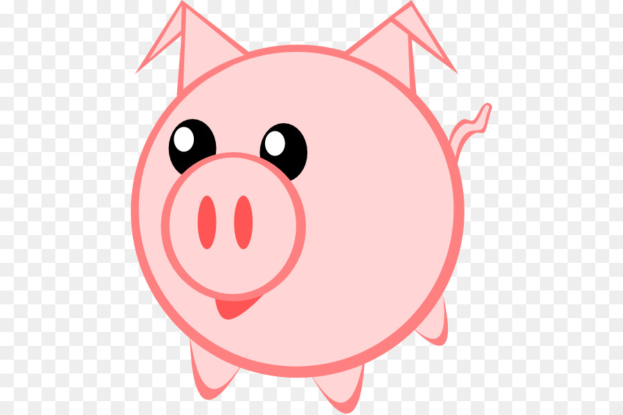 Domestic pig Cuteness Clip art - Pig Face Cartoon png download - 522*598 - Free Transparent Domestic Pig png Download.