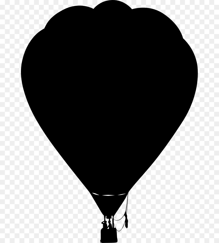 Hot air balloon Silhouette Clip art - Balloon Outline png download - 727*1000 - Free Transparent Hot Air Balloon png Download.
