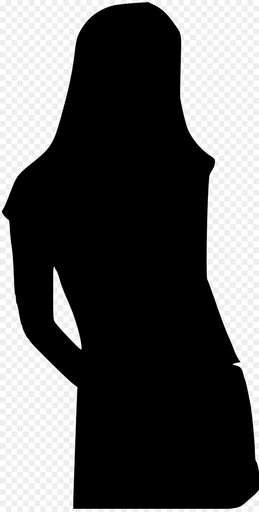 Silhouette Woman Clip art - Silhouette png download - 1200*2358 - Free Transparent  png Download.