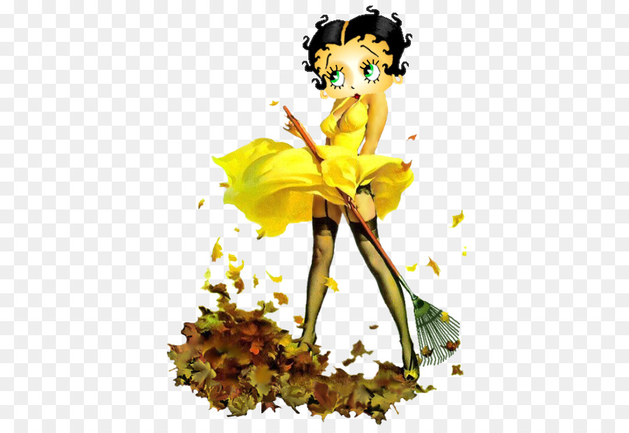 Betty Boop Autumn Pin-up girl Image Portable Network Graphics - autumn png download - 441*620 - Free Transparent Betty Boop png Download.