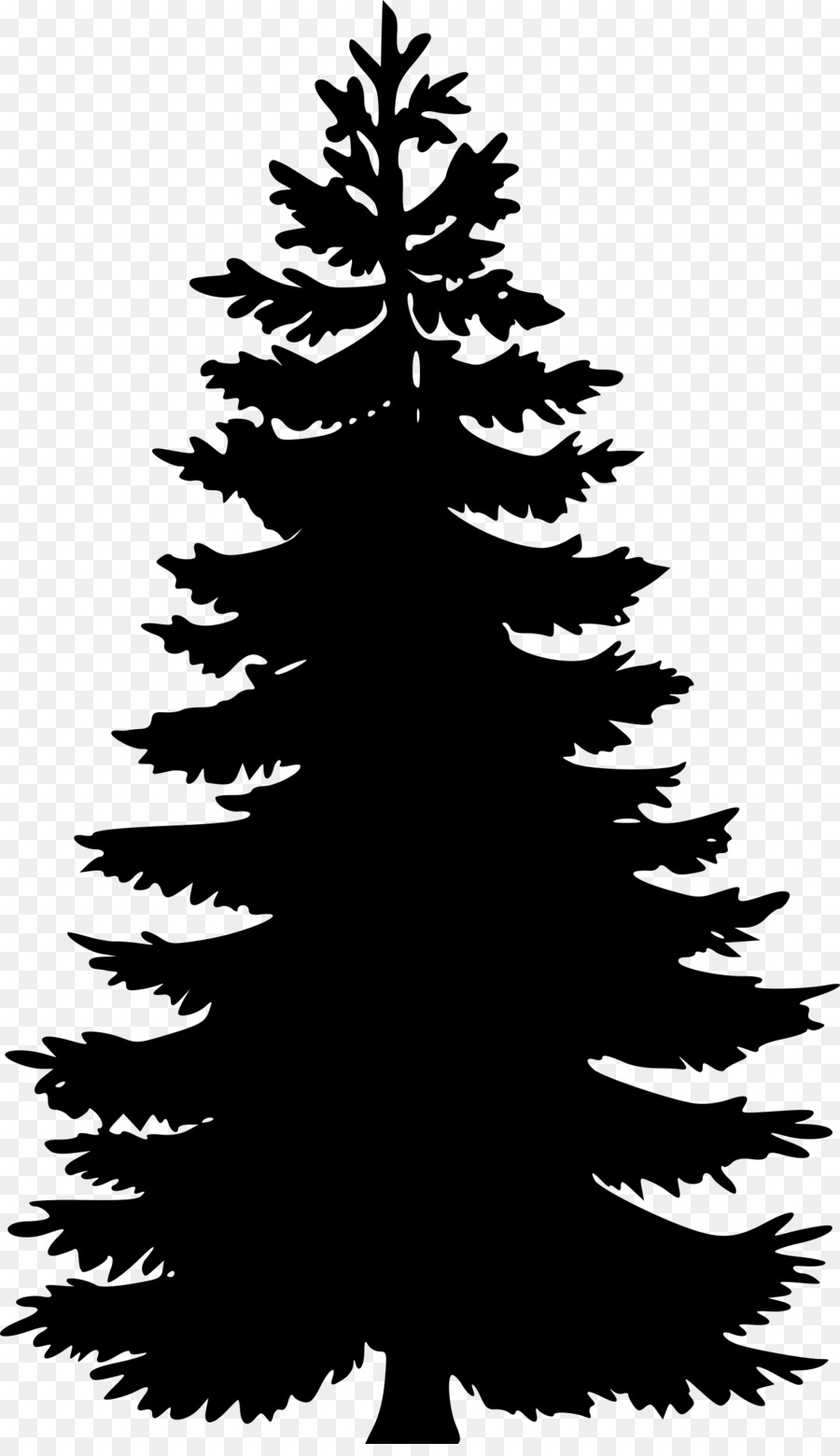 Pine Tree Fir Silhouette Clip art - tree vector png download - 1396*2400 - Free Transparent Pine png Download.