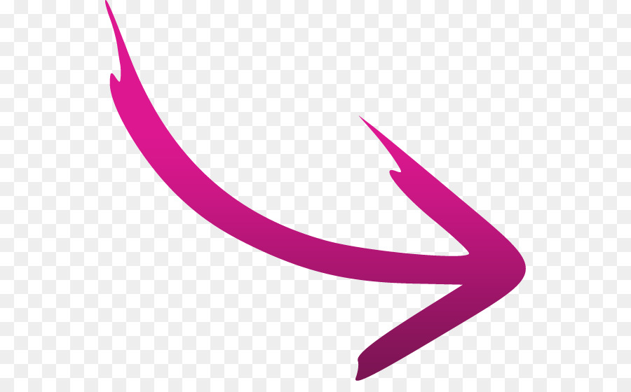 Clip art Image Pink Arrow Symbol - Arrow Doodle Pink png download - 600*544 - Free Transparent Pink png Download.