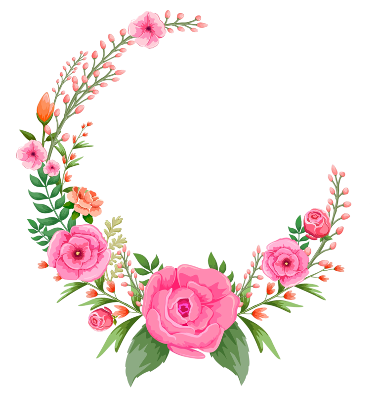 flower pink rose pink flowers frame png download 765 800 free transparent flower png download clip art library clipart library