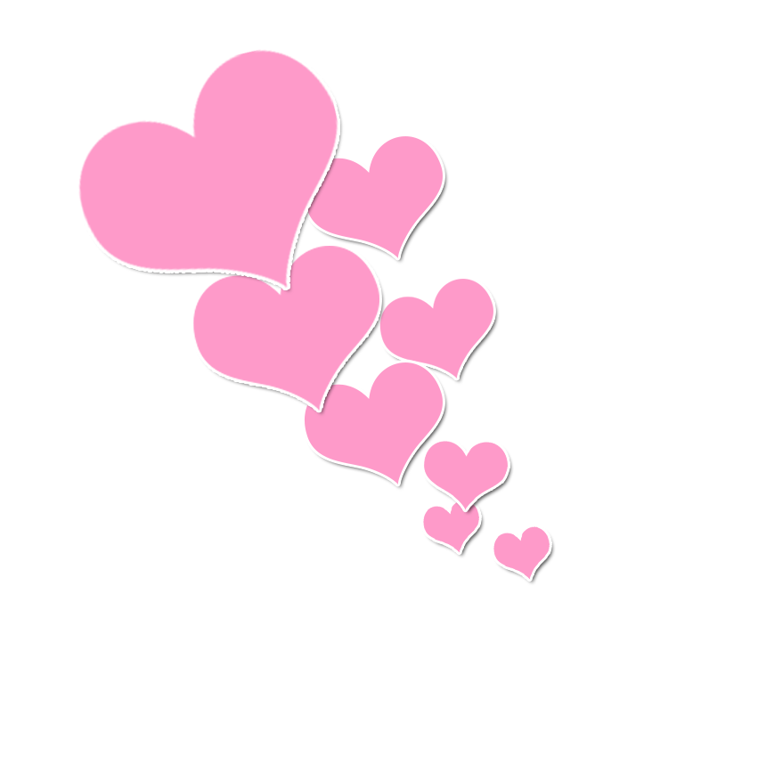Pink Color Heart Clip Art Pink Heart Png Download 851850 Free