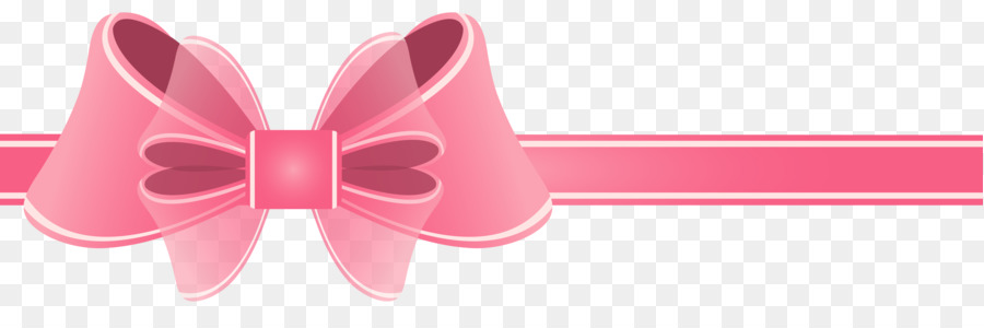 Ribbon Bow tie Pink - Transparent Ribbon Cliparts png download - 6185*1975 - Free Transparent Ribbon png Download.