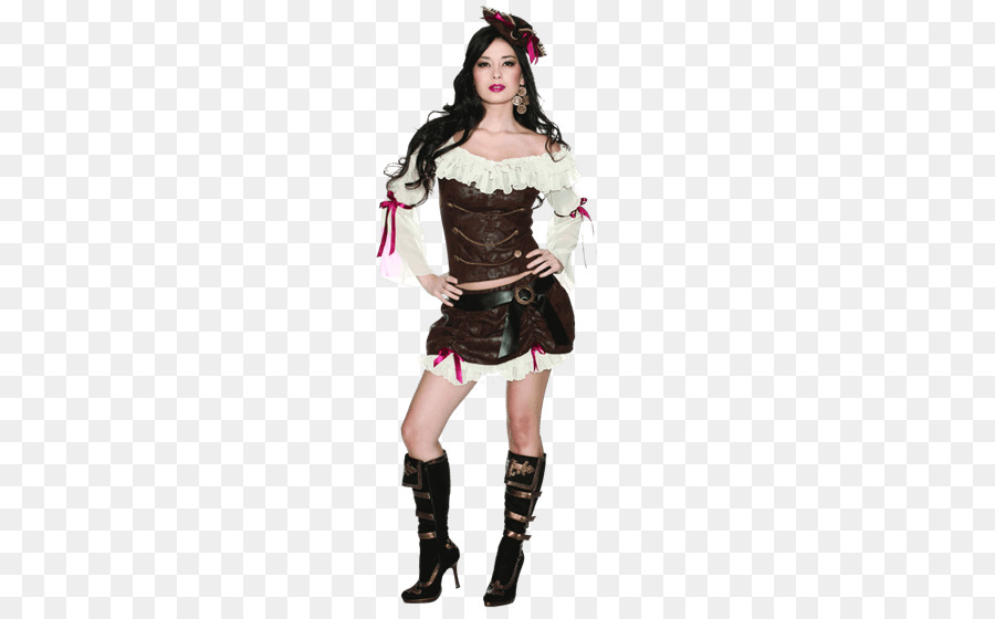Halloween costume Clothing Piracy Woman - Pirate Woman png download - 555*555 - Free Transparent  png Download.