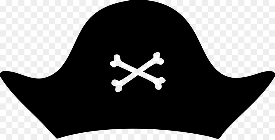 Piracy Hat Clip art - pirate png download - 2400*1216 - Free Transparent Piracy png Download.