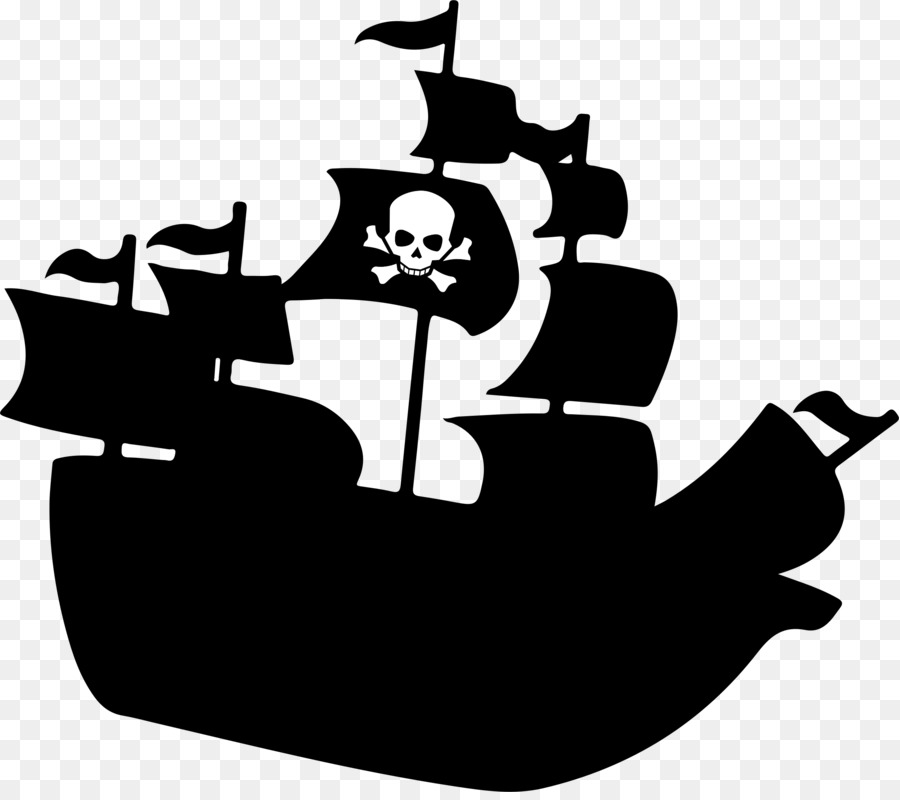 Piracy Ship Clip art - Pirate Silhouette Cliparts png download - 2360*2078 - Free Transparent Piracy png Download.