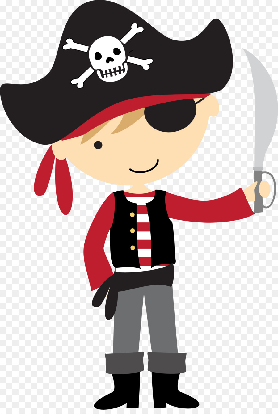Piracy Pirate Party Clip art - pirate silhouette png download - 1973*2906 - Free Transparent Piracy png Download.